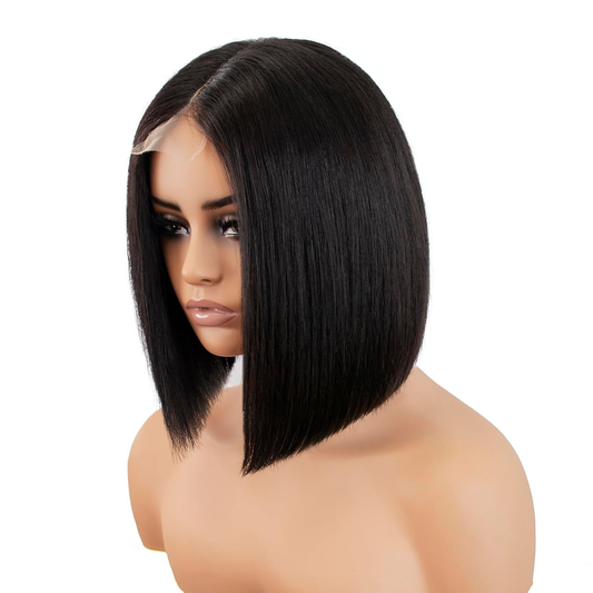 Natural Color ST Silk Touch 2×6 Cuticle Aligned BOB Glueless Human Hair Wig